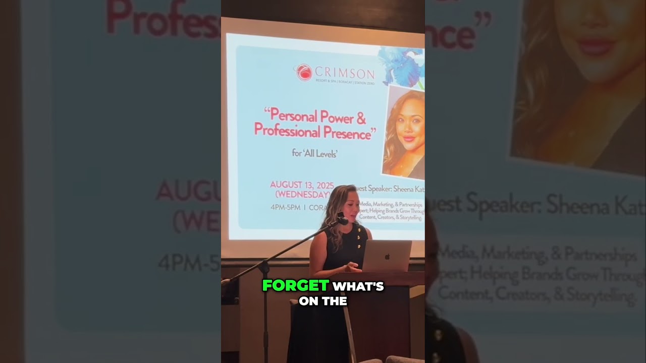 Promotional video thumbnail 1 for Sheena Katz, Leadership & Empowerment Speaker