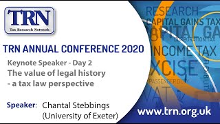 TRN 2020 - Keynote: Prof. Chantal Stebbings