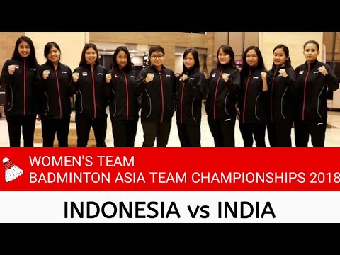 Indonesia Lolos setelah mengalahkan India 3-1#Badminton Asia Team Championships 2018