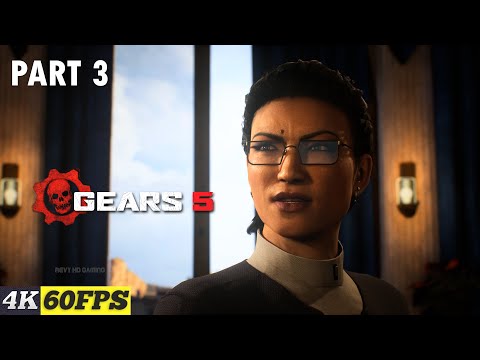 Gears 5 part 3 - Act1 Diplomacy - Gears of War 5 Walkthrough [4K 60FPS] No commentary