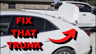 BROKEN Trunk Latch Destroying Your Malibu Fuses - Quick Fix!