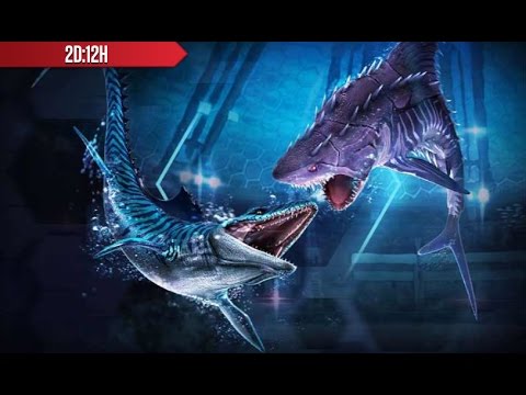 Jurassic World: The Game - "Monsters Of The Deep" 43 - Full Battle - HAINOSAURUS