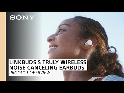 Ausinės Sony LinkBuds S WF-LS900N, Baltos spalvos video