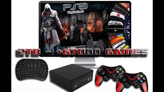 Обзор Супер Ретро Бокс 67тыс ИГР ps3,wii,steam + 2 Гейпада