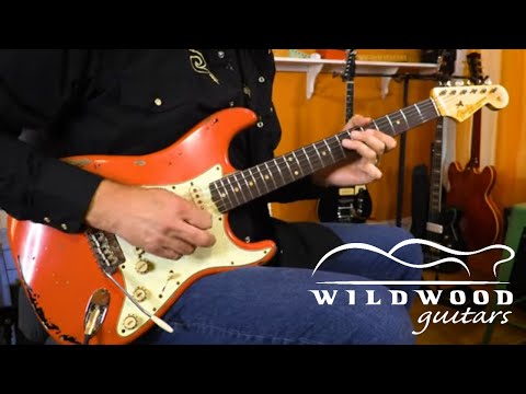 Fender Custom Shop Michael Landau Signature 1963 Stratocaster - Fiesta Red over 3-Color Sunburst image 15