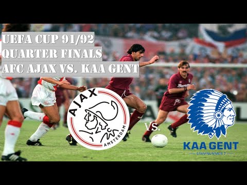 UEFA Cup 91/92 - Quarter Finals - AFC Ajax vs. KAA Gent
