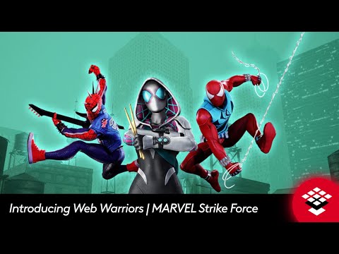 Introducing Web Warriors, Your Friendly Neighborhood Spider People!   MARVEL Strike Force