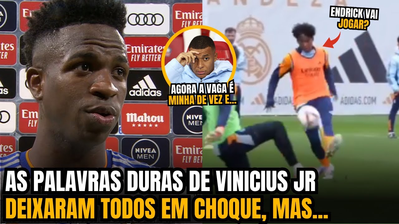 🚨NOSSA!! OLHA A FORTE DECLARAÇÃO DE VINICIUS JR APÓS SOFRER LESÃO PELO REAL MADRID!!!