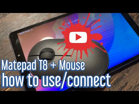 Huawei Matepad T8 - how to connect/ use a Bluetooth Mouse