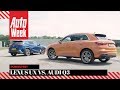 Audi Q3 – Lexus UX - AutoWeek Dubbeltest - English subtitles