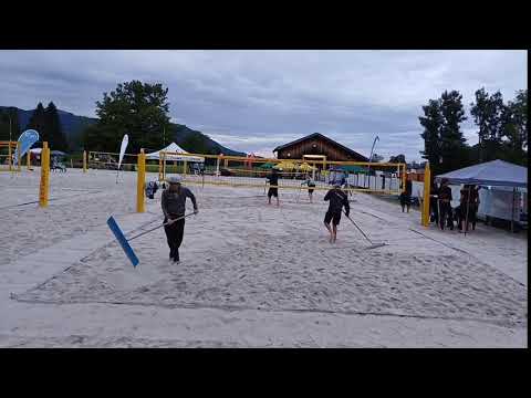 Feld 4 - Deutsche Beachvolleyball Jugendmeisterschaften U17 - SAMSTAG