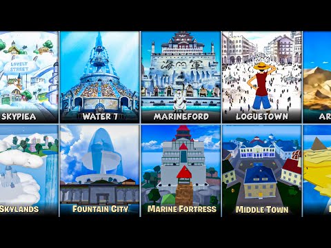 All One Piece Islands In Blox Fruits [1st Sea]