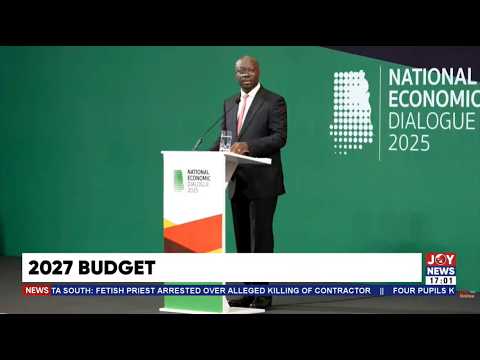 Ato Forson targets second week of November for 2027 Budget, with jobs and growth in focus.