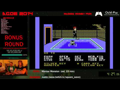 AGDE 2014 - Bonus Round: Maniac Mansion