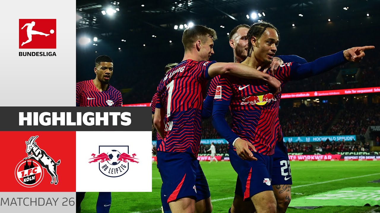 FC Köln vs RB Leipzig highlights