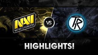 Highlights! Na`Vi vs Team Redemption @ Major All Stars