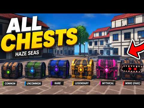 ALL CHESTS FULL GUIDE in HAZE SEAS Roblox