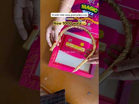 🤩Magic Buzz New 1000 Wala #shorts #shortvideo #shortsvideo #sivakasi #crackers #diwali #trending