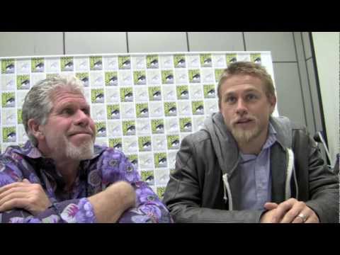 SDCC '11 Ron Perlman & Charlie Hunnam "Sons of Anarchy" interview