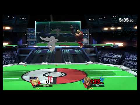 Super Smash Bros. Ultimate: Sin Vs Arena Cloud (Ken SSBU)