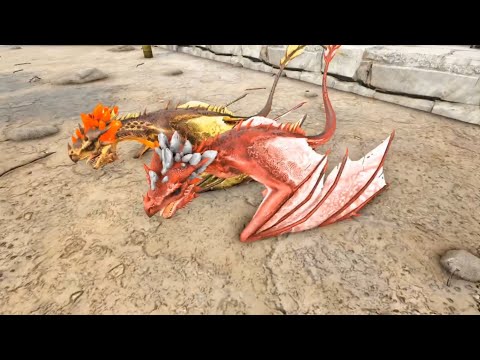 Stealing Crystal Wyvern Heir Eggs and Hatching Them - Ark Survival Evolved, Xbox One [E45]