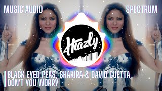 Black Eyed Peas, Shakira & David Guetta - DON'T YOU WORRY [Music Audio Spectrum]