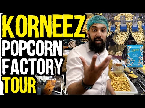 Korneez Popcorn Factory ka Tour | Korneez Popcorn kese banta hai? (BUSINESS IDEA)