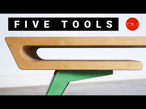 A DIY Coffee Table, Anybody Can Build - (6 tools, forgot to mention Router)