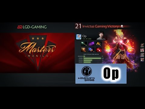 Manila Master 2017 | CN Qualifier | iG.Op - Lina