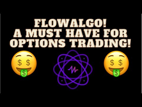 Flowalgo! One of the GREATEST asset for Stock traders!!