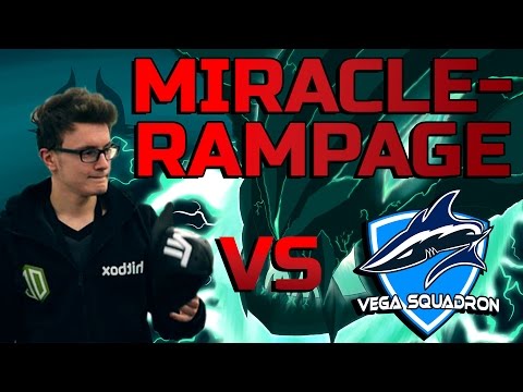Miracle- Double Rampage HYPE [Dota 2]