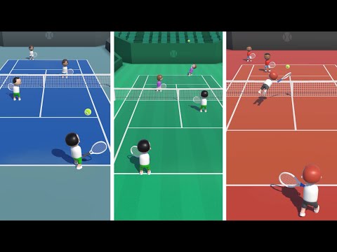 Twin Tennis Voodoo IOS Gameplay - YouTube
