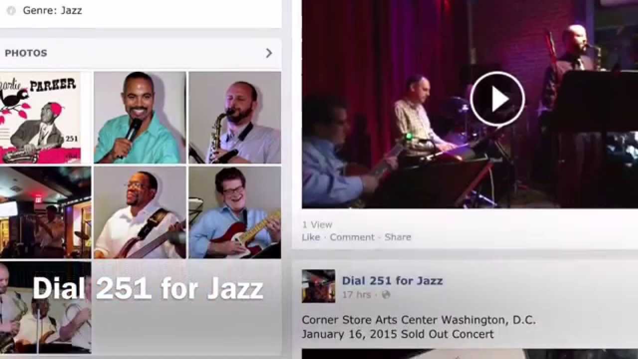Promotional video thumbnail 1 for Dial 251 for Jazz