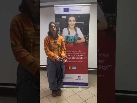 Proiect Erasmus+ - Petrescu Ioana Sara, elevă în Liceul Tehnologic „Doamna Chiajna”