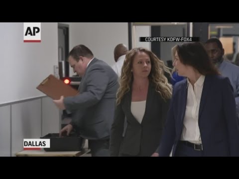 A trial for the former Dallas police officer who was charged with murder in the September 6 killing of her unarmed black neighbor has been set for August. (March 18)