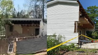 Man Cuts Neighbor’s Garage in Half Over Land Dispute