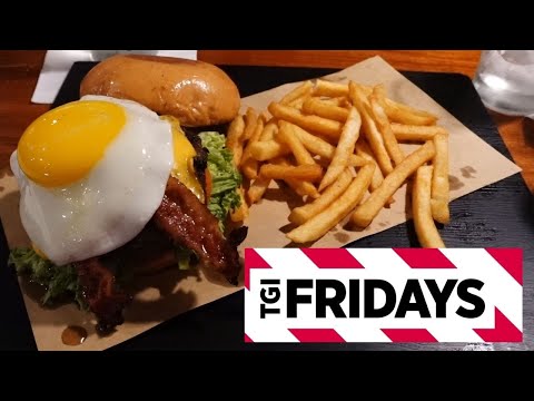 Centro da cidade TGI Fridays Alabang | MELHORES BURGERS DA CIDADE | VIAGENS E BURP