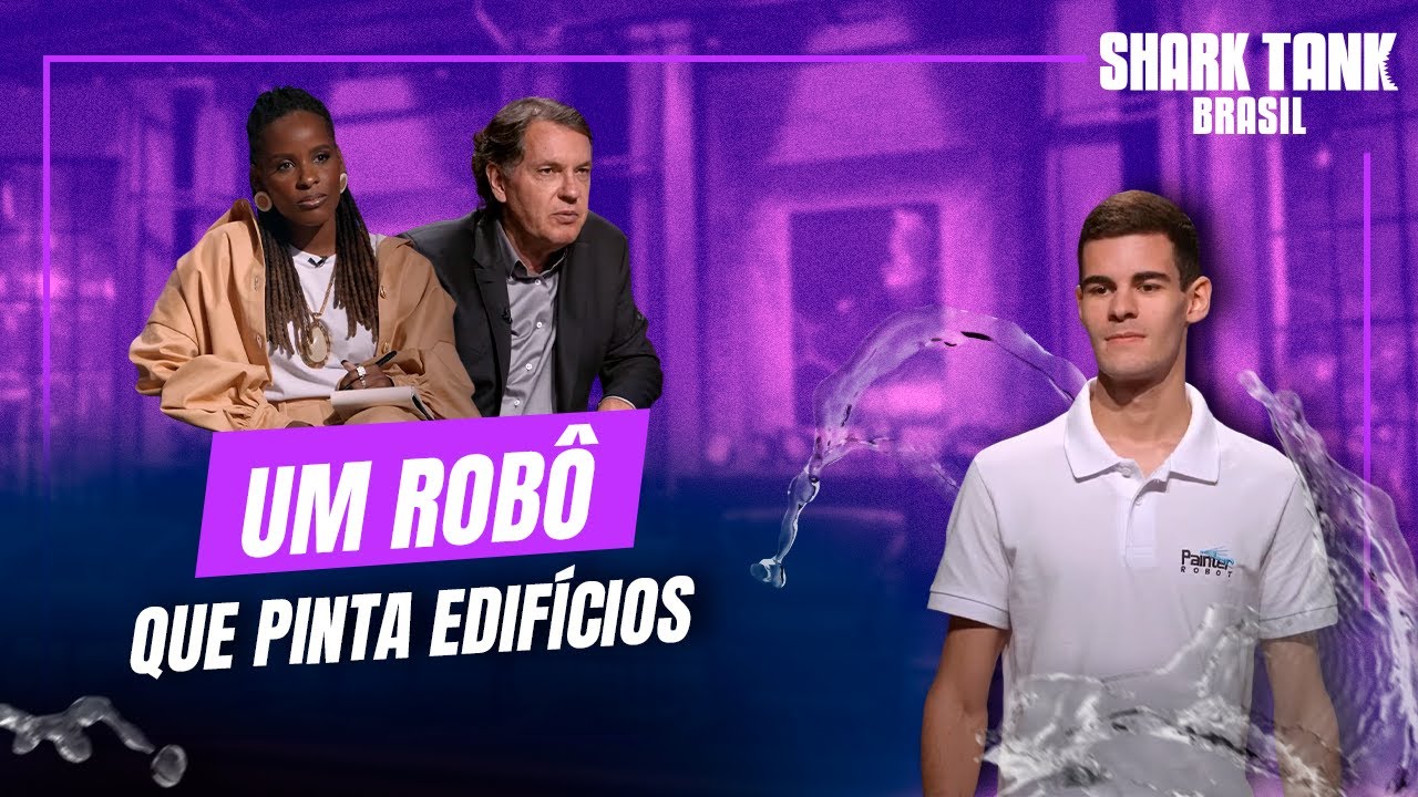 Startup cria um robô que pinta edifícios quatro vezes mais rápido | 8ª Temporada | Shark Tank Brasil