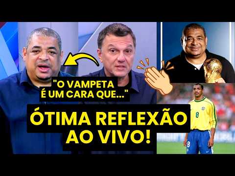 “Gente, o VAMPETA É UM CARA que…” MAURO CEZAR FALA VERDADES em ÓTIMO DEBATE na COPA DO MUNDO!