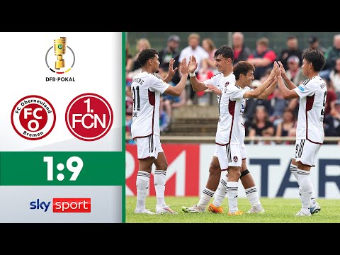 FC Oberneuland - 1. FC Nürnberg | Highlights - 1. Runde | DFB Pokal 2023/24