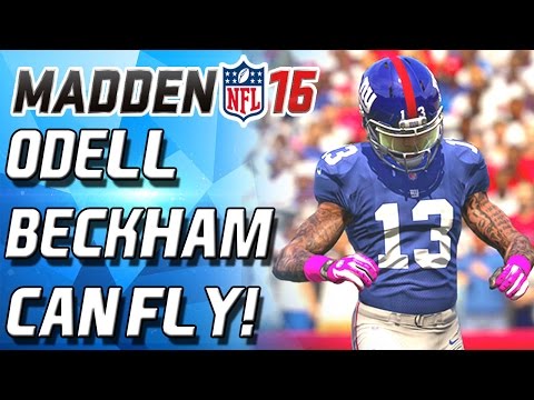 99 OVERALL ODELL BECKHAM CAN FLY! Madden 16 Ultimate Team - MUT 16