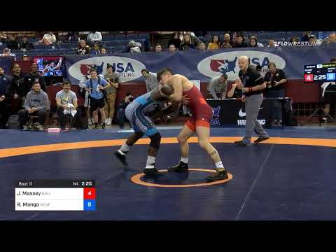 60 Kg Prelims Jon Massey NMU OTS Vs Ryan Mango Army WCAP