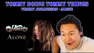 TOMMY DOING TOMMY THINGS - Alone by Tommy Johansson - Audio Engineer Reacts