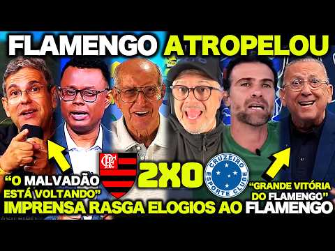IMPRENSA ESPORTIVA de TODO BRASIL RASGA ELOGIOS ao FLAMENGO ! 