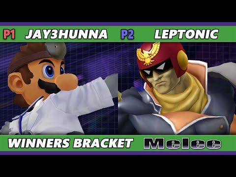 S@X 496 - Jay3hunna (Dr. Mario) Vs. Leptonic (Fox, Captain Falcon) Smash Melee - SSBM
