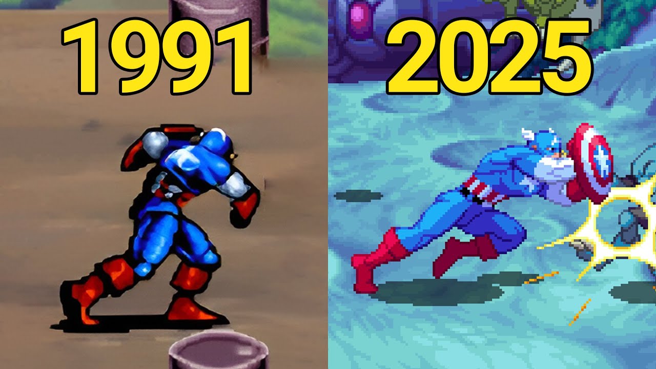 Evolution of Marvel Avengers Games (1991-2025)