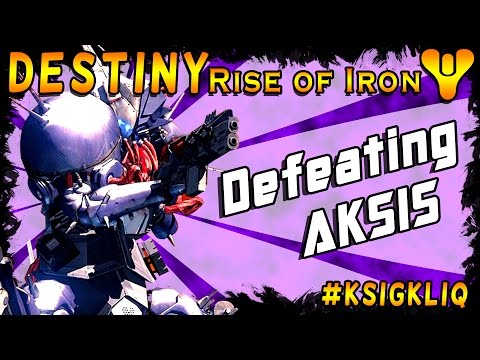 Rise of Iron Wrath of the Machine Walkthrough Defeating Aksis