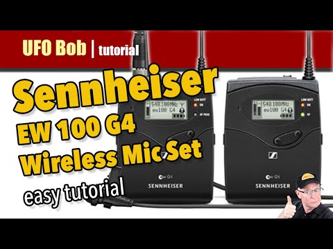 Sennheiser ew G4 Wireless Mic | Tutorial