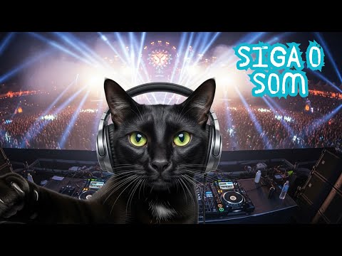 SE LIGA NO SOM-O gato preto ta na vibe