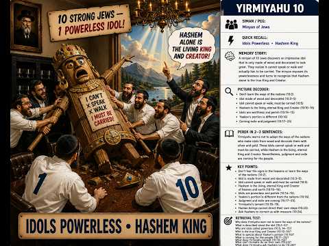 Yirmiyahu (Jeremiah) Perek 10 video thumbnail